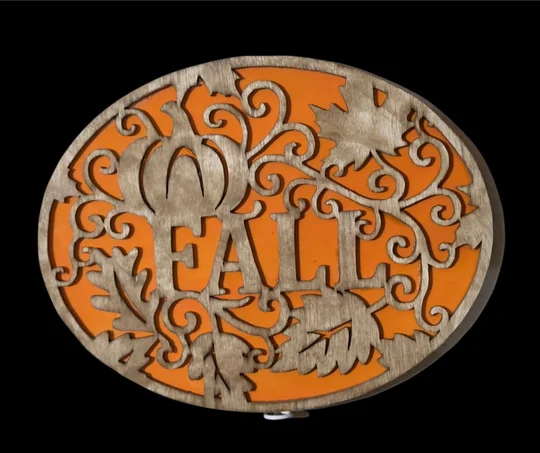 Fall Sign w/pumpkin