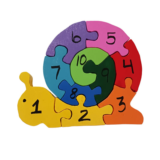 Snail counting puzzle